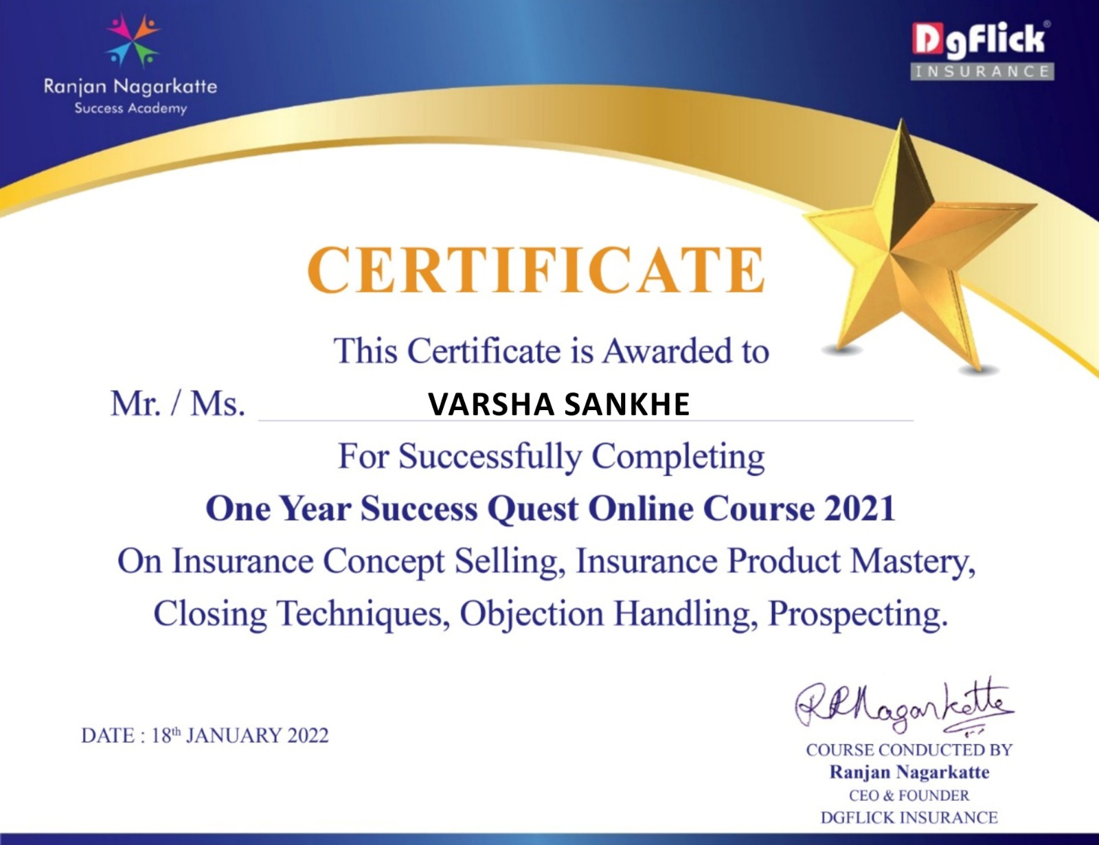 Success Quest Online  Course 2021